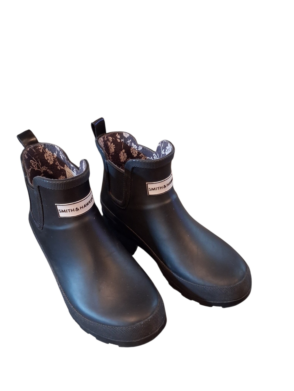 Smith & Hawken Women's Black Rain Boots Size 7